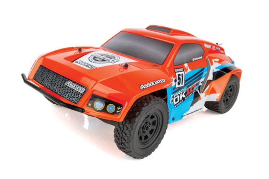 Off-Road | Cars/Tanks Team Associated Team Associated Pro2 Dk10Sw 2Wd 1/10 Brushless Dakar Rally Racer (Orange) W/2.4Ghz Radio System