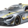 On Road | Cars/Tanks Tamiya Tamiya - 1/10 Mercedes-Benz Amg Gt3 (Tt-02) Rc Kit [58639] W/ Advance Ready To Run Combo