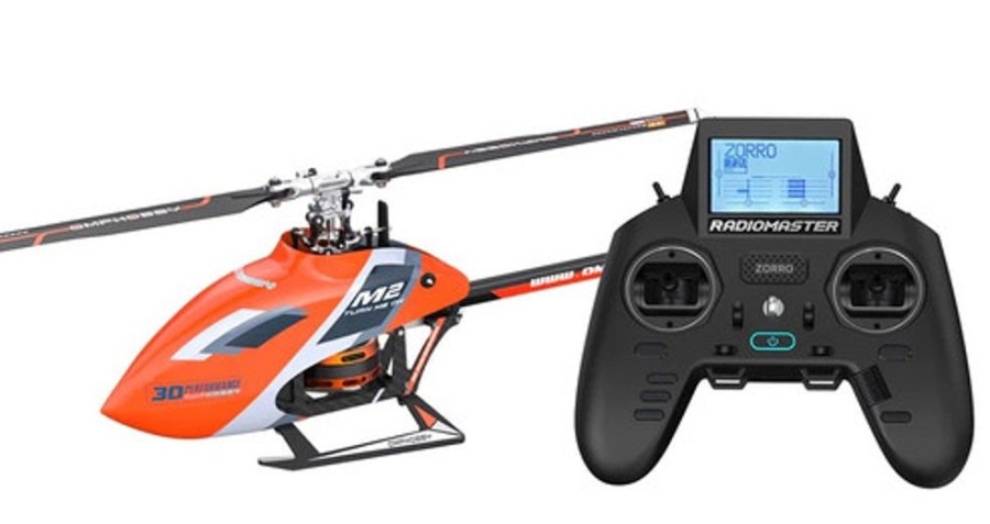 Drones/Helis OMP Hobby Omp M2 Evo Helicopter Rtf Combo ( Orange)