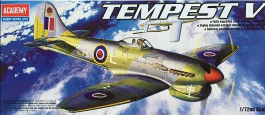 Aircraft | Model & Die-Cast Academy Academy 1/72 Tempest V Fighter Plastic Model Kit [12466]