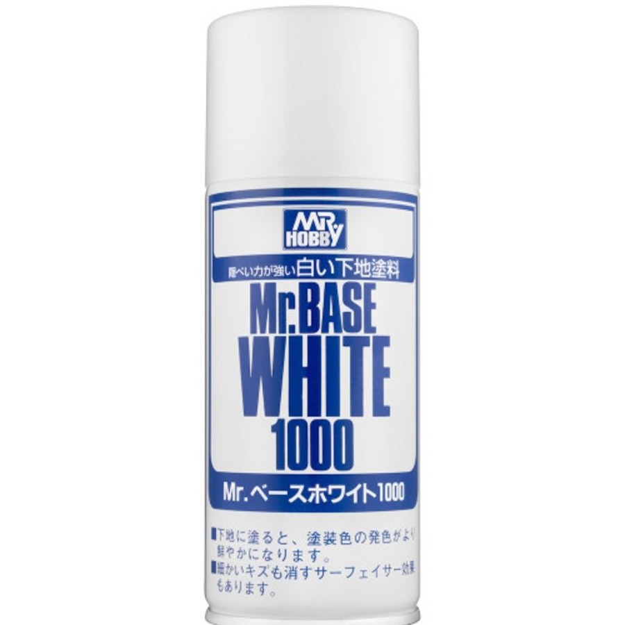 Mr. Hobby Paint | Accessories Mr Hobby Gunze - B518 Mr Base White 1000 Spray