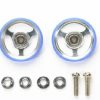 Parts Tamiya Tamiya 17Mm Aluminum Rollers W/Plastic Rings