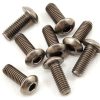 Accessories | Parts HobbyCarbon M3 Button Head Screw - Titanium