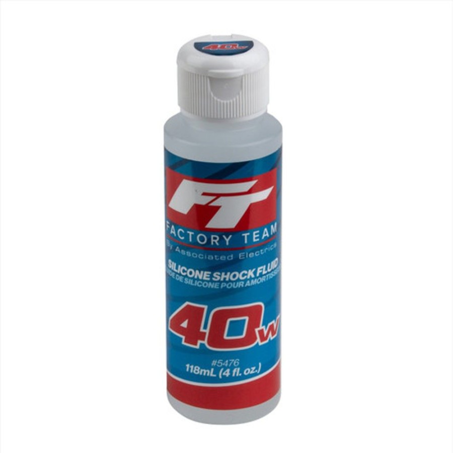 Shock And Differential Oils | Accessories Team Associated Team Associated Factory Team Silicone Shock Oil (4Oz) (40Wt) (500 Cst)