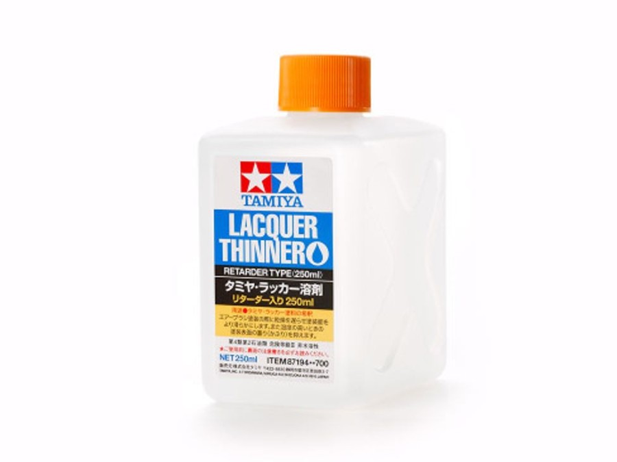 Thinner, Cleaner & Other | Accessories Tamiya Tamiya Lacquer Thinner (Retarder Type) (250Ml) [87194]