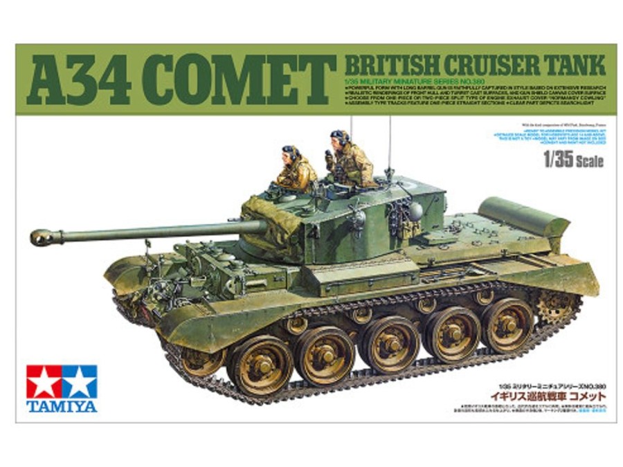 Military | Model & Die-Cast Tamiya Tamiya- 1/35 British Cruiser Tank A34 Comet[35380]