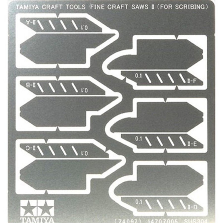 Craft Tools | Accessories Tamiya Tamiya - Fine Craft Saws - For Line Carving [74097]