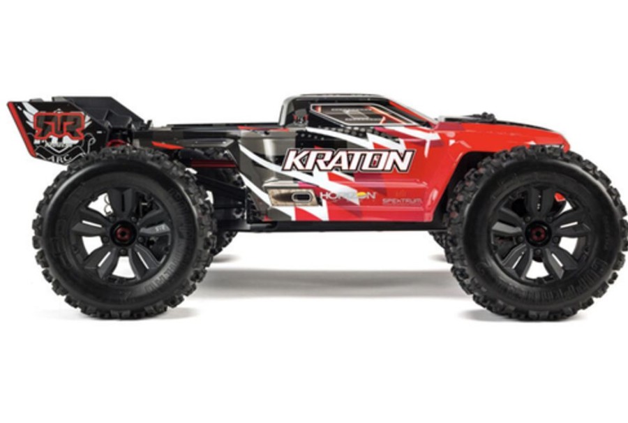 Off-Road | Cars/Tanks Arrma Arrma - 1/8 Kraton 6S V5 4Wd Blx Speed Monster Truck With Spektrum Firma Rtr, Red,Blue