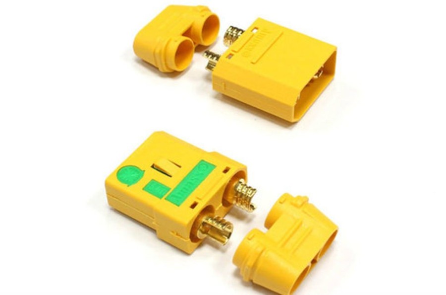 Plugs & Adapter | Accessories Amass Amass Xt90S Anti Spark Connector, Male &Female With Two Soldering Protection