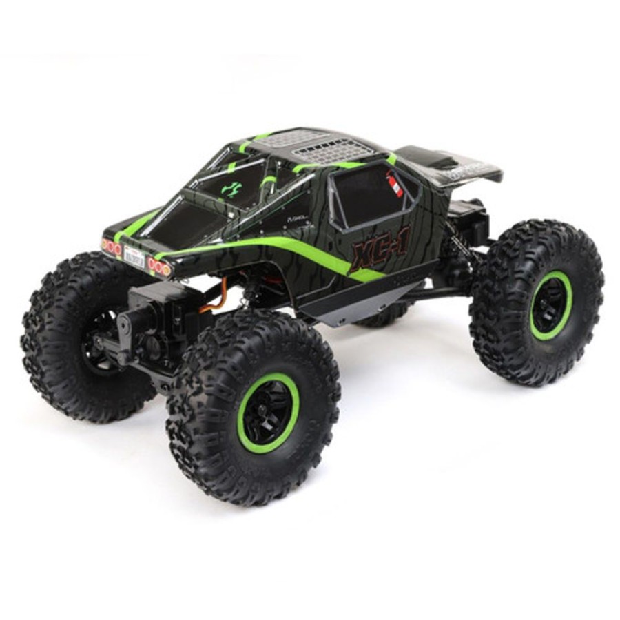 Cars/Tanks Axial Axial 1/24 Ax24 Xc-1 4Ws Crawler Brushed Rtr, Green