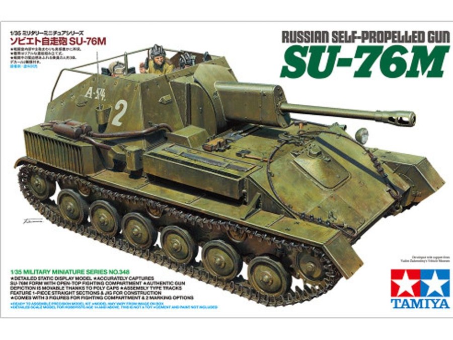 Military | Model & Die-Cast Tamiya Tamiya 1/35 Russian Self-Propelled Gun Su-76M [35348]