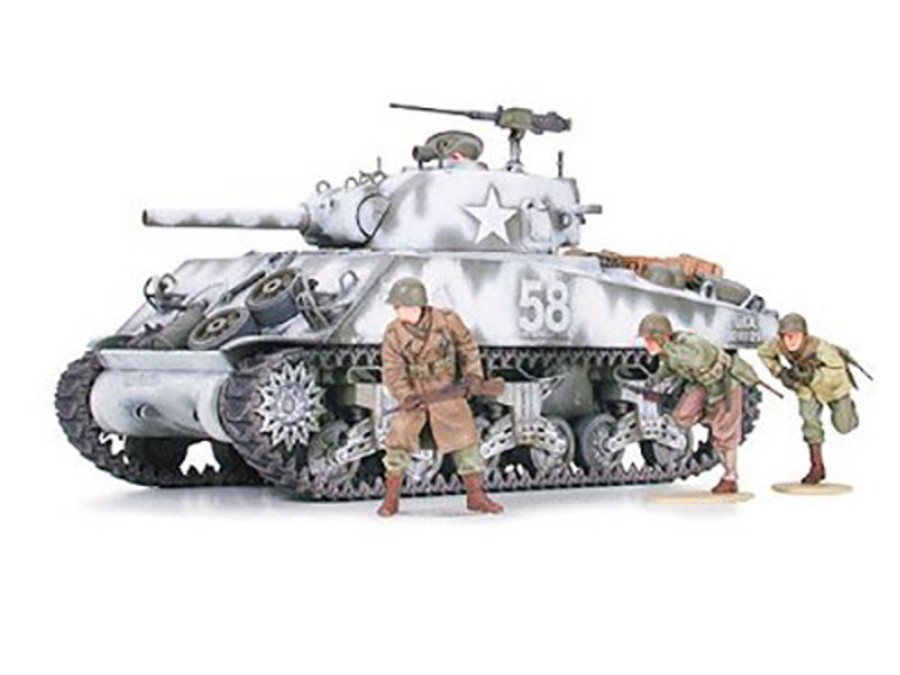 Military | Model & Die-Cast Tamiya Tamiya - 1/35 M4A3 Sherman 105Mm Howitzer Plastic Model Kit (Assault [35251]