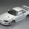 Rc Car Shell & Accessories | Parts KillerBody Killer Body 1/10 Nissan Skyline R34 Gtr Pearl White