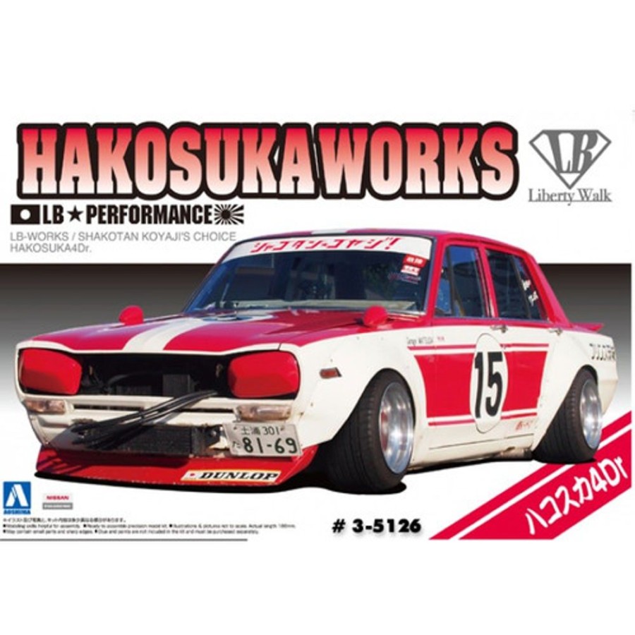 Cars | Model & Die-Cast Aoshima Aoshima - 1/24 Liberty Walk Sp Shakotan Koyaji'S Choice Nissan Skyline 4Dr.