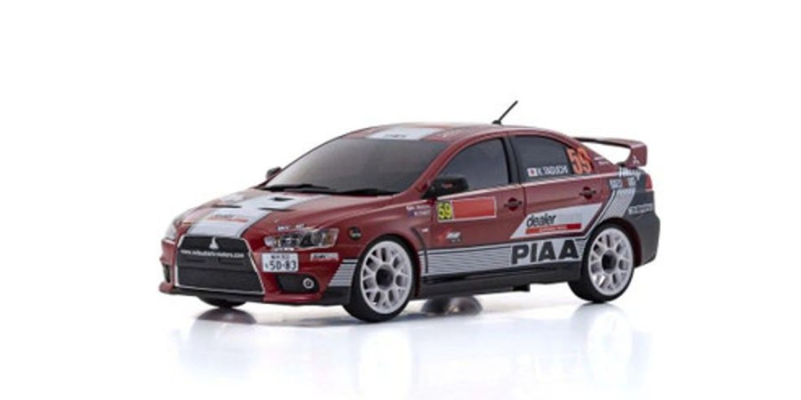 On Road | Cars/Tanks Kyosho Kyosho - Mini-Z Awd Mitsubishi Lancer Evolution X Mitsubishi Motors Dealer Team Pwrc2008 32632M