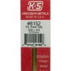 Brass | Accessories K&S K&S Brass Square Tube 5/32" X 12" #8152