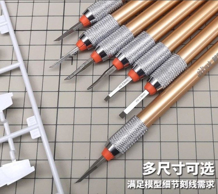 Craft Tools | Accessories Taobao Mode Playmaking Metal Chisel / Crafting Knife Set Ms048