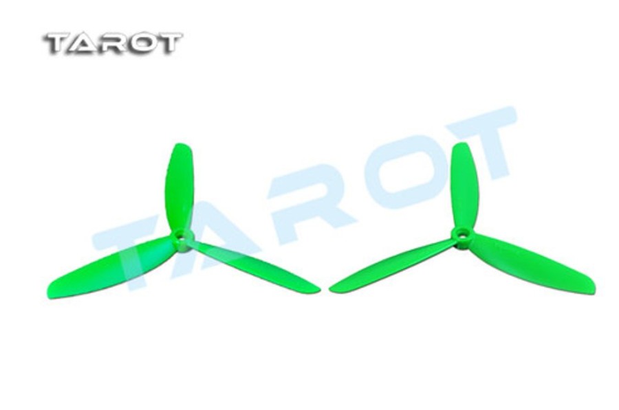 Propellers | Parts Tarot Tarot 3 Blade Propeller For Mini Quadheli 5 Inch For 250 Size ( Green)