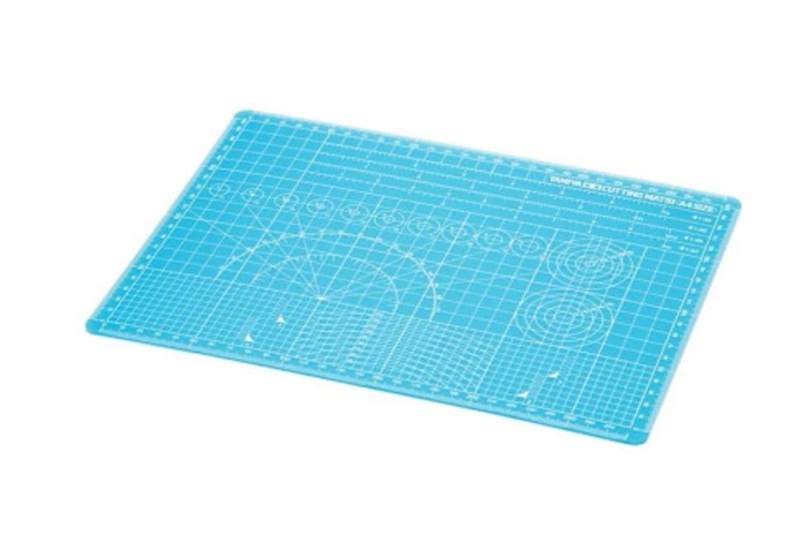 Tamiya Tools | Accessories Tamiya Tamiya- Cutting Mat (A4/Blue)[74149]