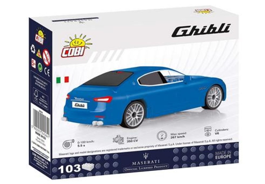 Model & Die-Cast Cobi Cobi 24564 Maserati Ghibli 103Pcs