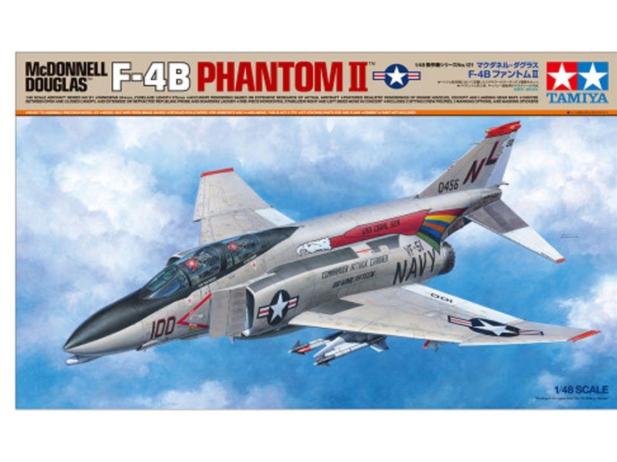 Aircraft | Model & Die-Cast Tamiya Tamiya - 1/48 Mcdonnell Douglas F-4B Phantom Ii [61121]