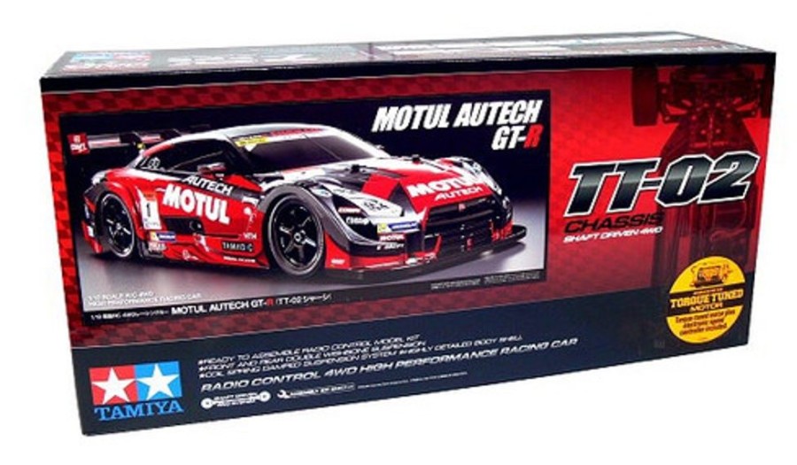 On Road | Cars/Tanks Tamiya Tamiya Tt-02 | 1/10 Rc Motul Autech Gt-R (Tt-02 Chassis) Rc Kit [58625]