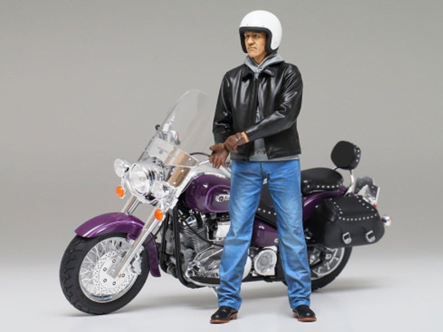 Miniature Figure | Model & Die-Cast Tamiya Tamiya - 1/12 Street Rider Figure [14137]