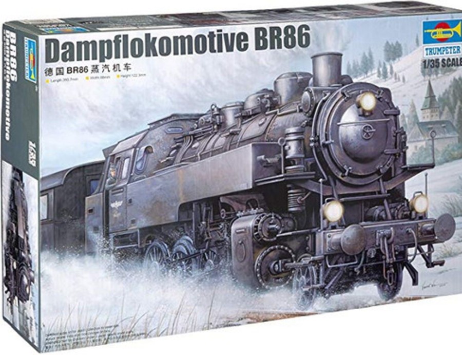 Train | Model & Die-Cast Trumpeter Trumpeter 00217 1/35 Dampflokomotive Br86 Wwii