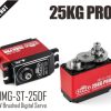 Omg Servos | Electronics OMG Omg 25Kg Pro Waterproof Metal Gear Hv Brushed Digital Servo