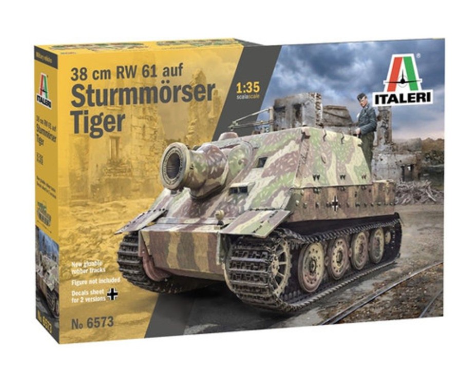 Military | Model & Die-Cast Italeri Italeri 6573 - 1/35 38Cm Rw61 Aus Sturmmorser Tiger