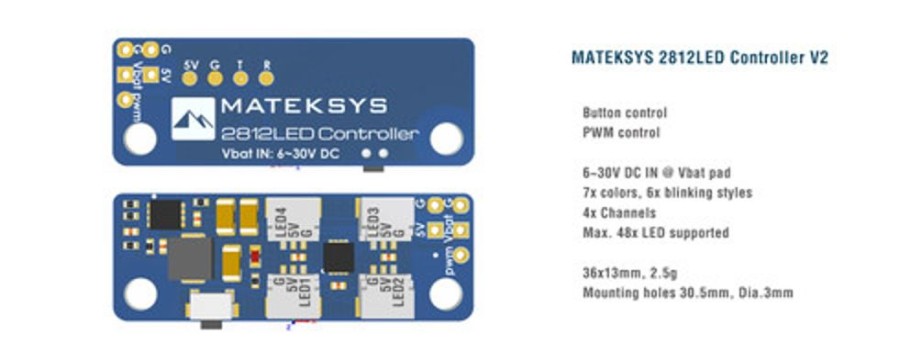 Accessories | Parts Matek Matek 2812 Led Controller V2