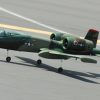 Planes Dynam Dynam A10 Warthog Green 64Mm Edf 1080Mm Srtf With Stabilizer