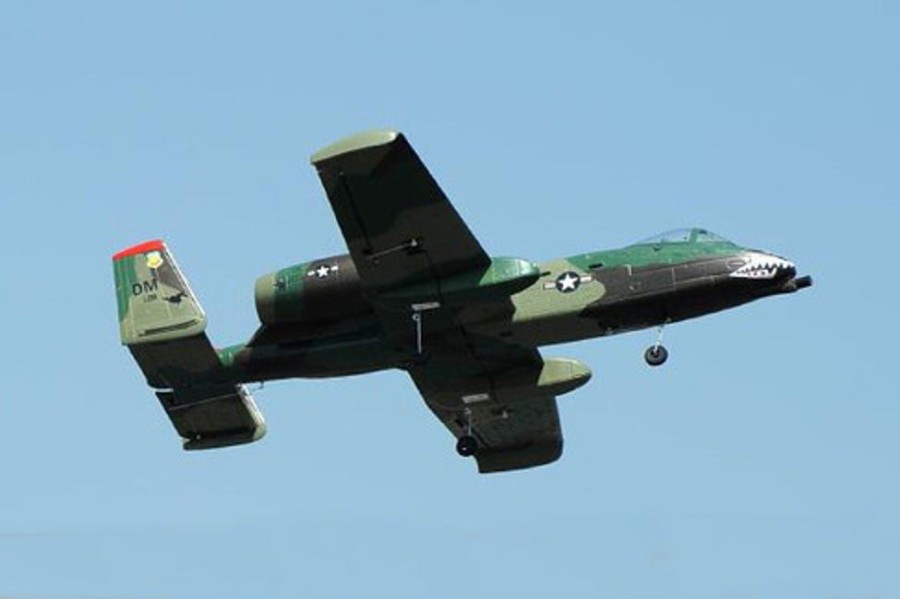 Planes Dynam Dynam A10 Warthog Green 64Mm Edf 1080Mm Srtf With Stabilizer