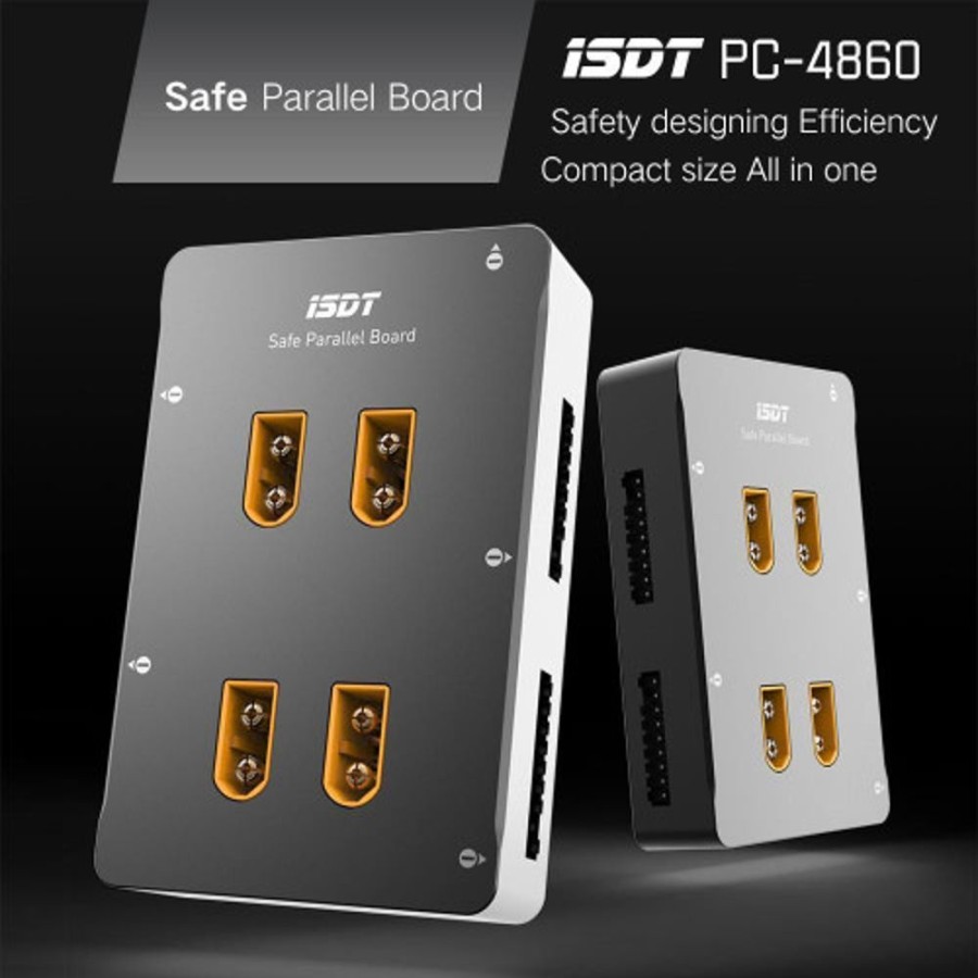 Charging Cables | Batt/Charger iSDT Isdt Pc-4860 1-8S Safe Parallel Board Xt60 Cnc Parallel Charging Board