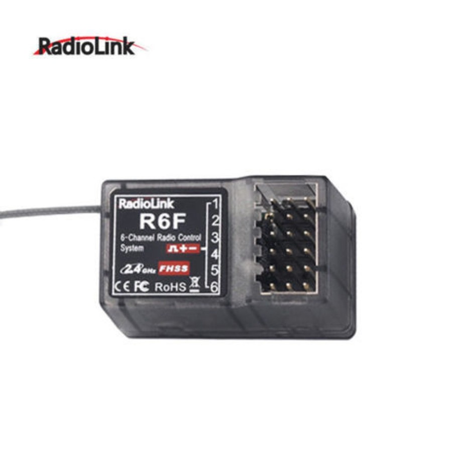 Radiolink | Electronics Radio Link Radiolink R6F 2.4Ghz 6Ch Rc Receiver For Rc6Gs Rc4Gs Rc3S Rc4G T8Fb Transmitter