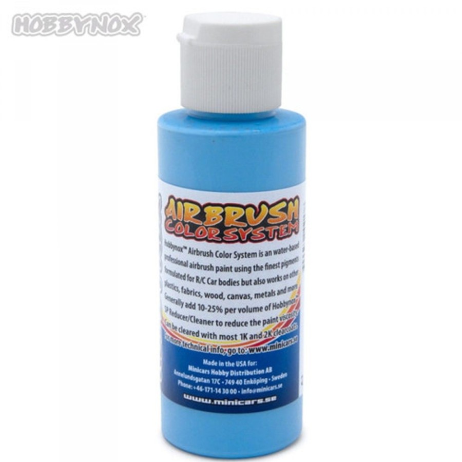 Hobbynox Paint | Accessories Hobbynox Hobbynox - Airbrush Color Solid Sky Blue 60Ml