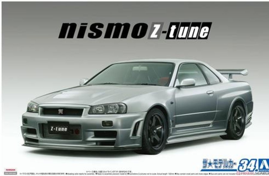 Cars | Model & Die-Cast Aoshima Aoshima - 1/24 Nismo Bnr34 Skyline Gt-R Z-Tune `04