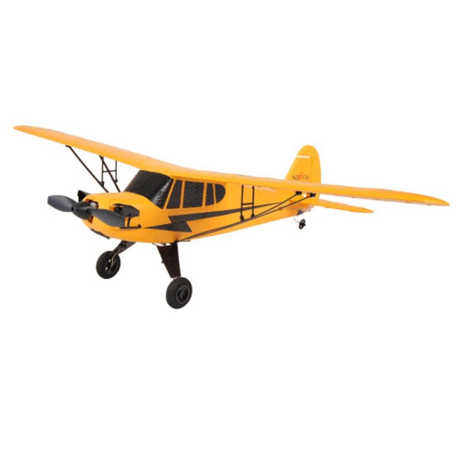 Planes KOOTAI Kootai A505 J3-Cub 505Mm Wingspan 2.4Ghz 3Ch 6-Axis Gyro 3D/6G Switchable Epp Rc Airplane - Rtf