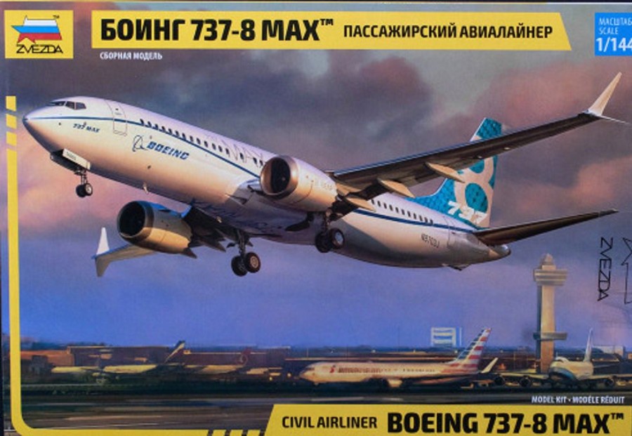 Aircraft | Model & Die-Cast Zvezda Zvezda 7026 Civil Airliner Boeing 737-8 Max