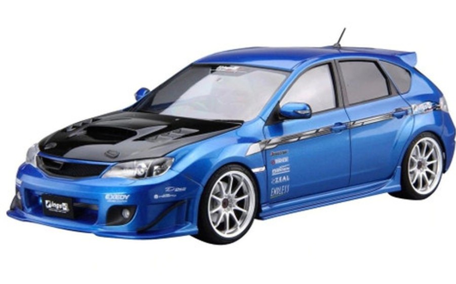 Cars | Model & Die-Cast Aoshima Aoshima - 1/24 The Tuned Car No.35 Ings Grb Imprezza Wrx Sti '07