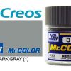 Mr. Hobby Paint | Accessories Mr Hobby Gunze - C031 Mr Color Semi Gloss Dark Grey 1