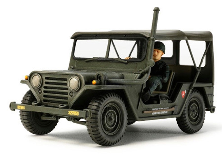 Military | Model & Die-Cast Tamiya Tamiya - 1/35 M151A1 Vietnam Plastic Model Kit [35334]