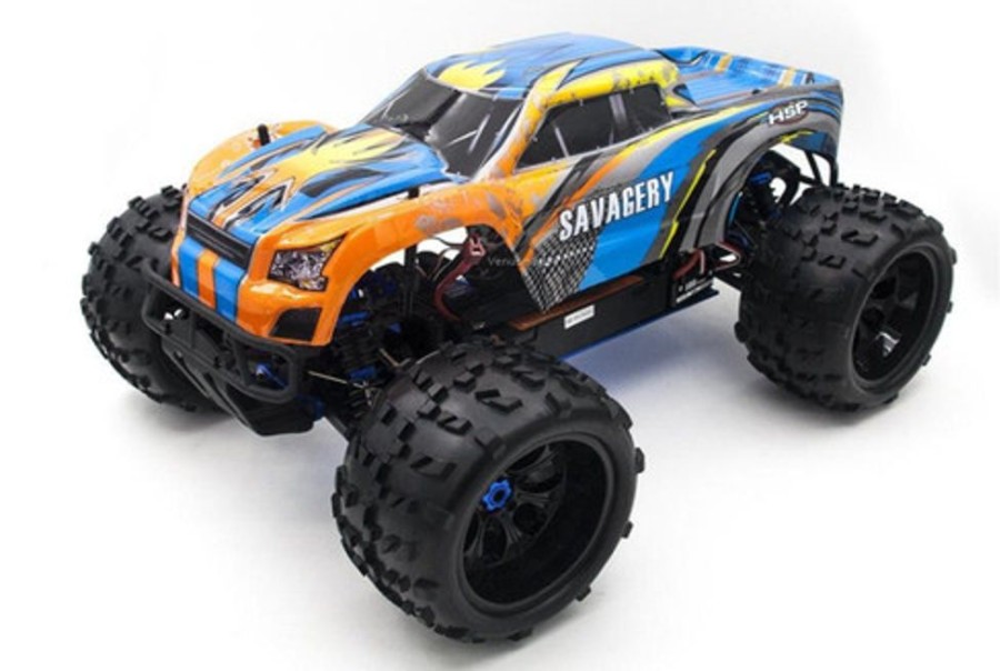 Cars/Tanks HSP Hsp 94972 Savagery 1/8 4Wd Nitro Monster Truck Ready To Run