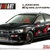 Cars | Model & Die-Cast Aoshima Aoshima 1:24 Mitsi. Lancer Evo X Ralliart