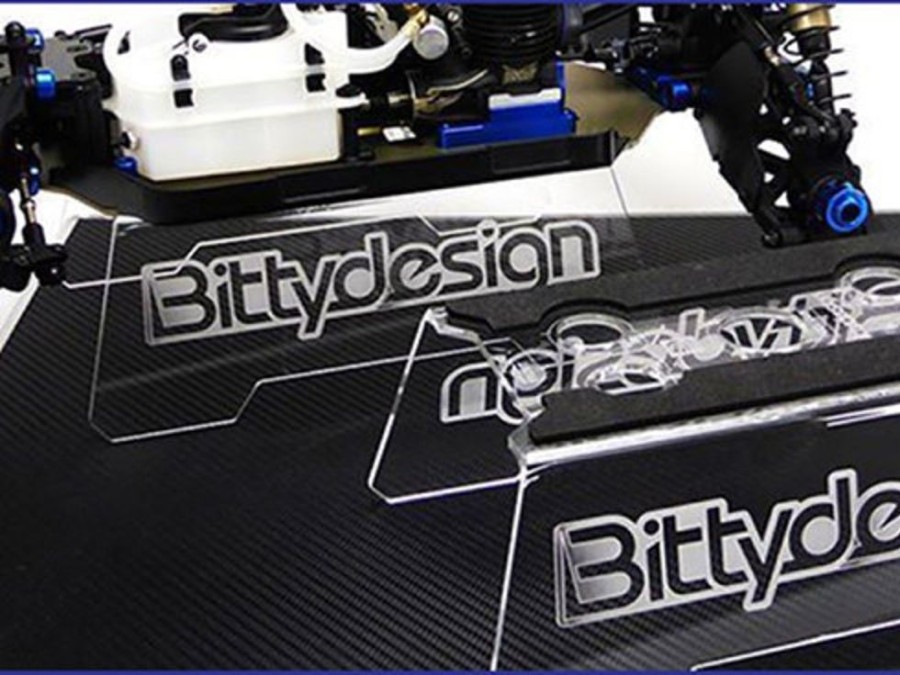 Offroad Racing Accessories | Parts Bittydesign Bittydesign 1/8 Car Stand / Shock Station