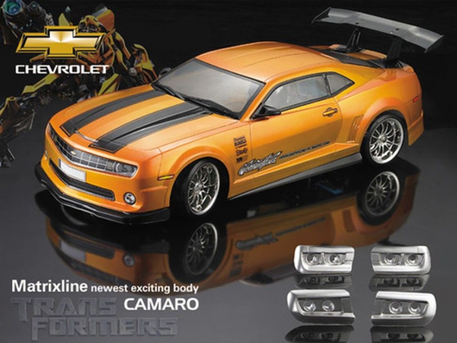 Rc Car Shell & Accessories | Parts Matrixline Chevrolet Camaro Clear Body