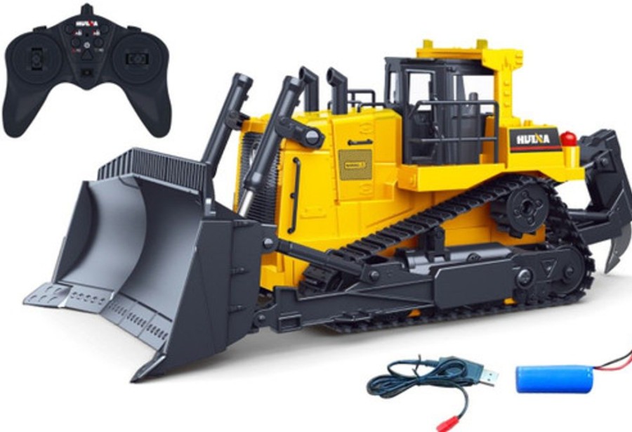 Cars/Tanks Huina Huina 1554 Remote Control Bulldozer 1/16