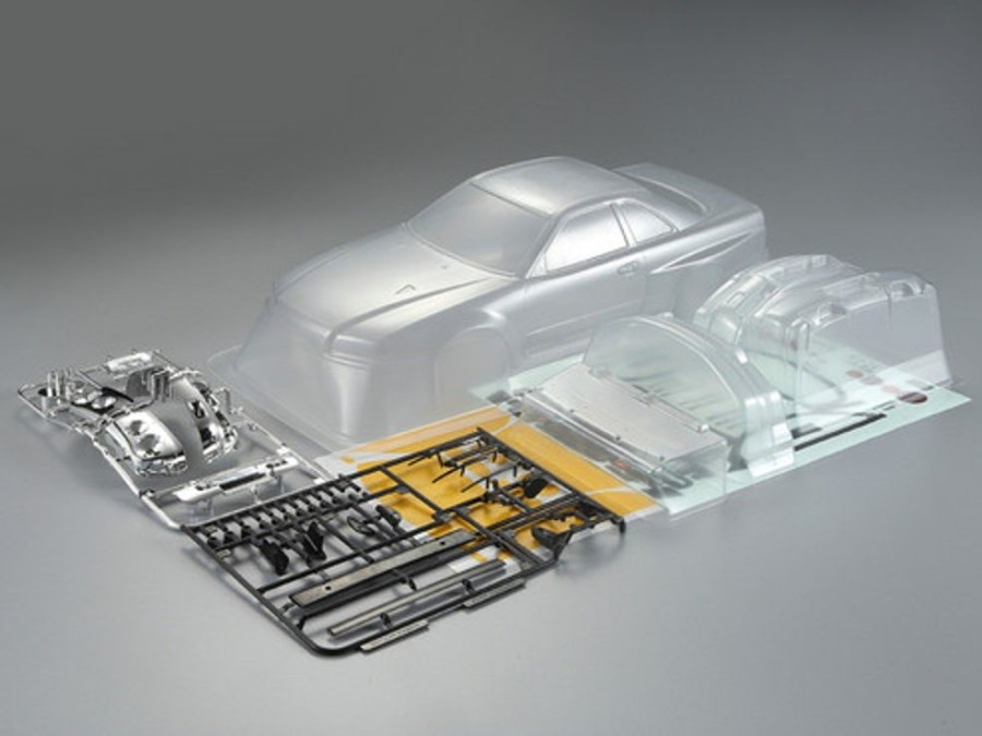 Rc Car Shell & Accessories | Parts KillerBody Killer Body 1/10 Nissan Skyline R34 Gtr Clear Body