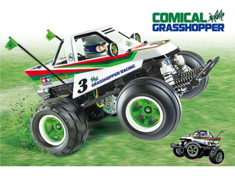 Off-Road | Cars/Tanks Tamiya Tamiya - 1/10 Comical Grasshopper Wr-02Cb [58662] W/ Intermediate Ready To Run Combo