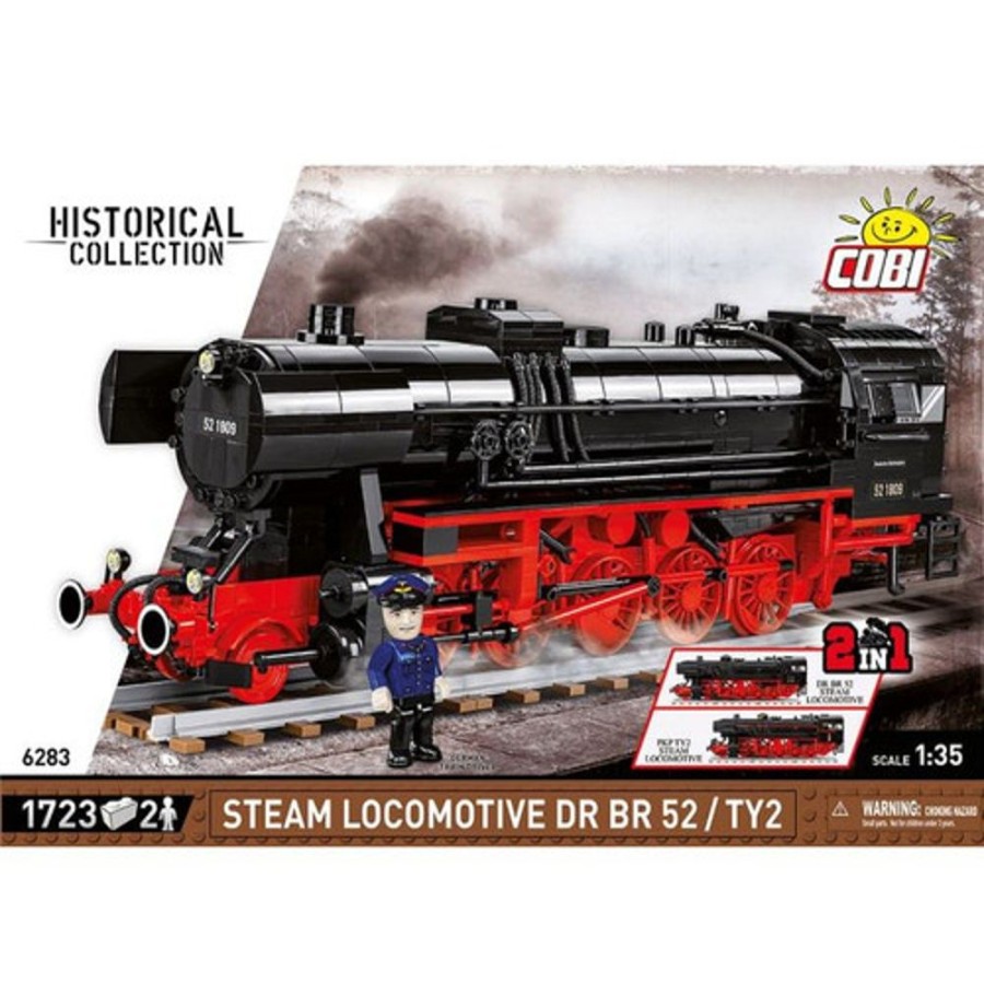 Model & Die-Cast Cobi Cobi-6283 | Trains /6283/ Steam Locomotive Dr Br 52Fty2 1723